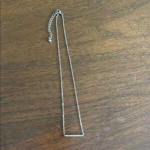 Target Silver Bar Pendant Necklace for Women
